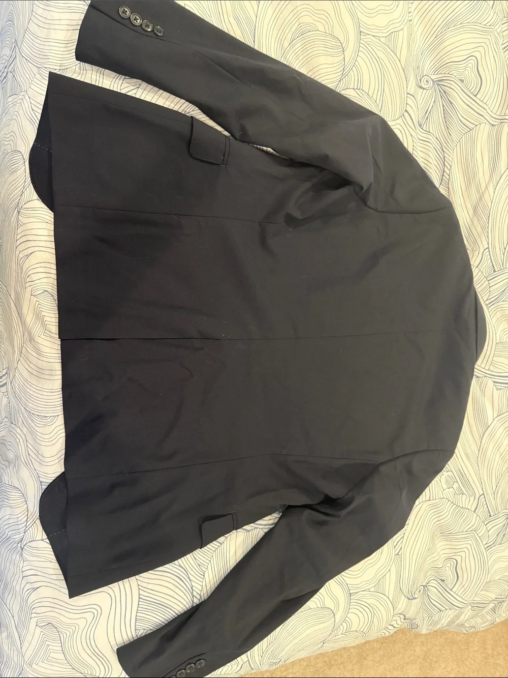 Uniqlo Men's Black Two-Button Blazer